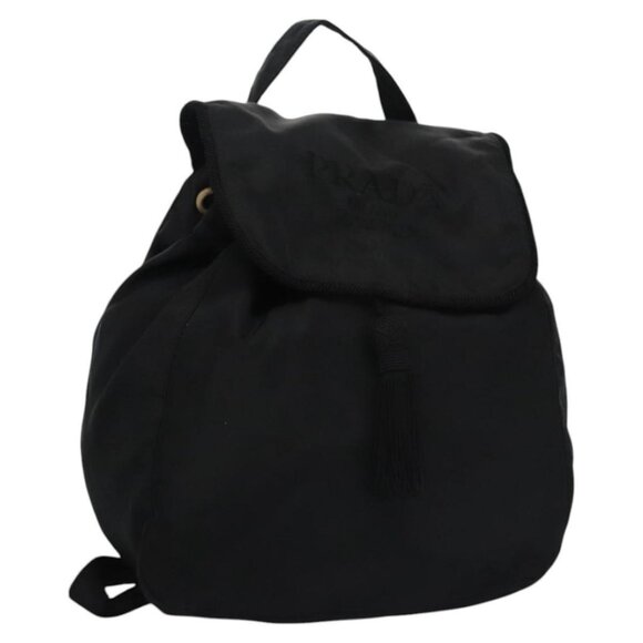 PRADA Backpack Nylon Black Auth - Picture 1 of 16